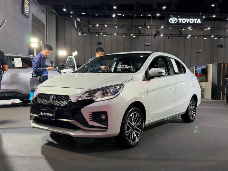 Mitsubishi Attrage bản nâng cấp lộ diện và có mức tiêu thụ nhiên liệu đáng kể