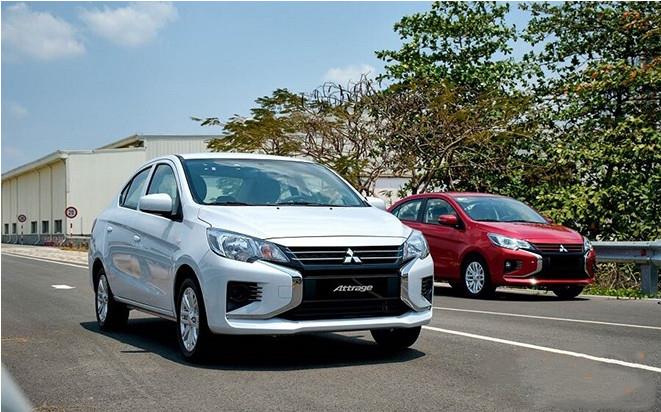 Giá xe Mitsubishi Attrage tháng 3/2025, ưu đãi 100% phí trước bạ